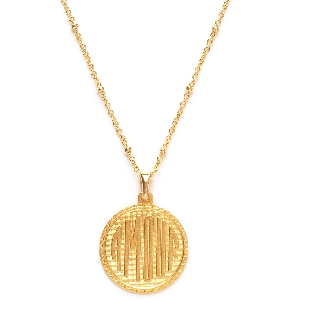Amano Studio |  Amour Medallion Necklace