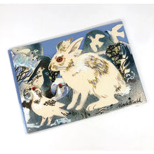Load image into Gallery viewer, Winter Wildlife Collage Card
