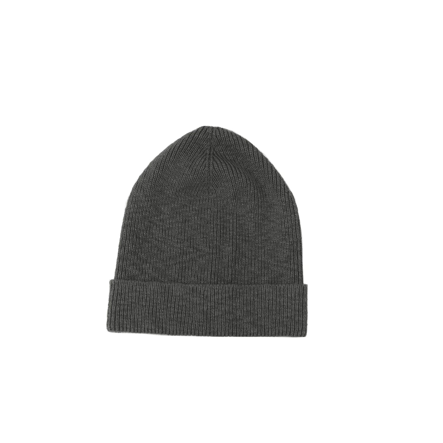 It Is Well | Ribbed Beanie in Charcoal