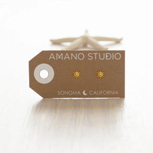Load image into Gallery viewer, Amano Studio | Starburst Stud Earrings in Pearl
