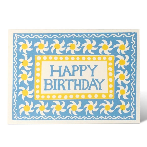 Springtime Happy Birthday Card