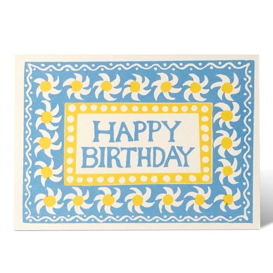 Springtime Happy Birthday Card
