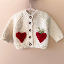Load image into Gallery viewer, Red Heart Sweater in Cream
