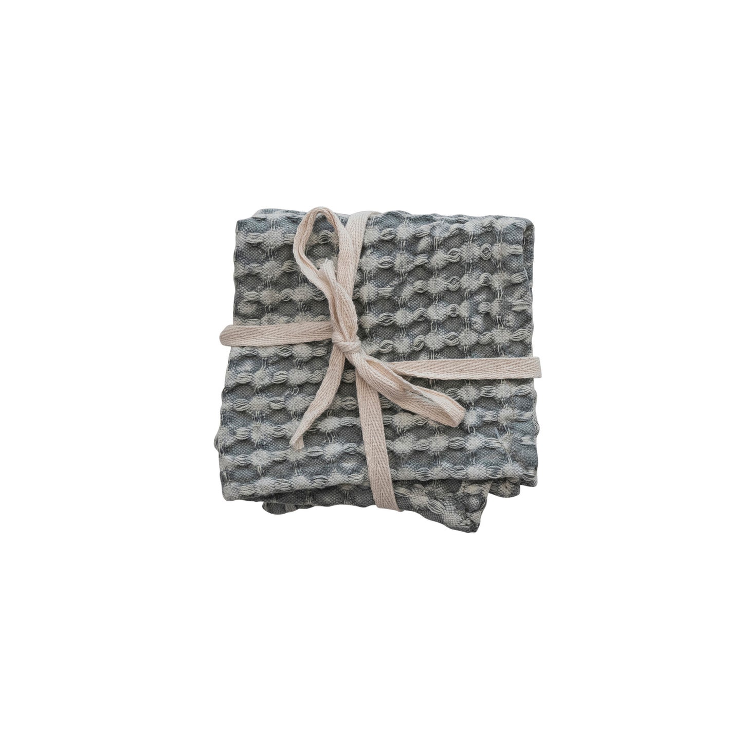 Stonewashed Cotton Waffle Weave Dish Cloth