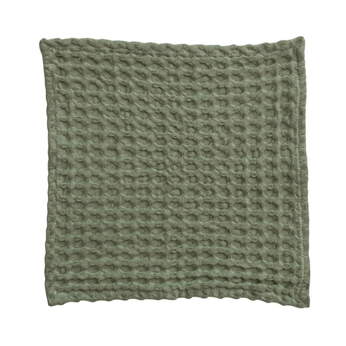 Stonewashed Cotton Waffle Weave Dish Cloth