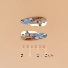 Load image into Gallery viewer, Luciole Et Petit Pois | Mini Strawberry Hair Clips (Pair)
