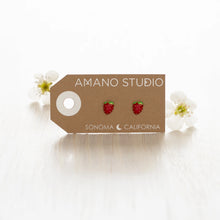 Load image into Gallery viewer, Amano Studio | Strawberry Stud Earrings
