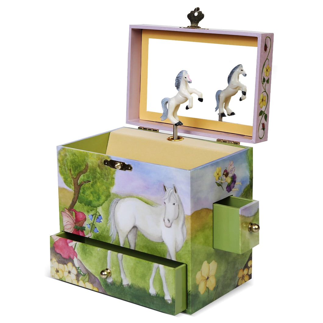 Horse Fairy Music Box
