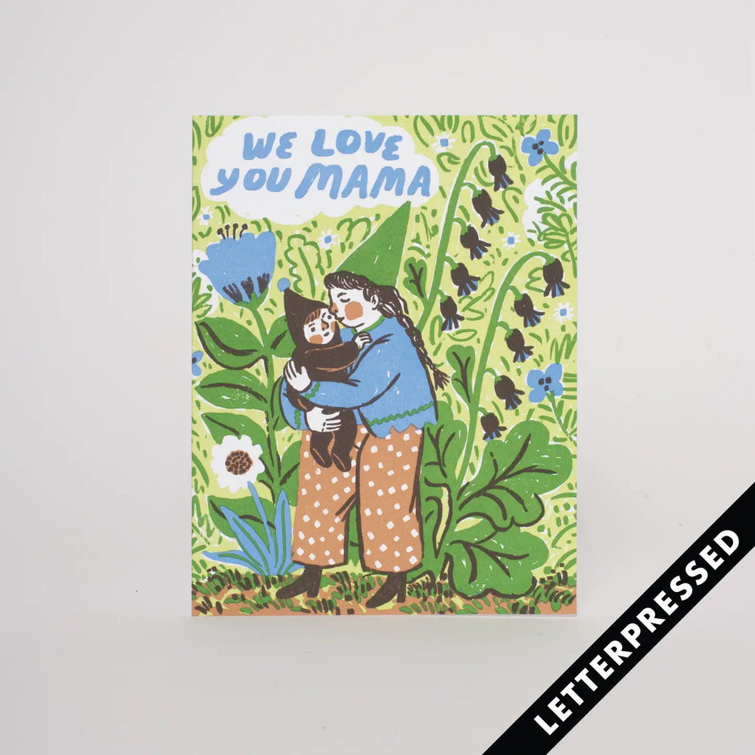 Gnome Mama Love Mother's Day Card