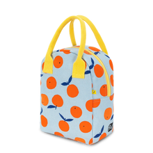 Load image into Gallery viewer, Fluf | Zipper Lunch Bag in Oranges
