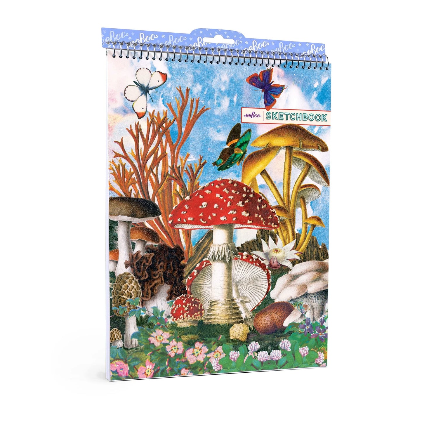 Eeboo | Mushroom Sketchbook