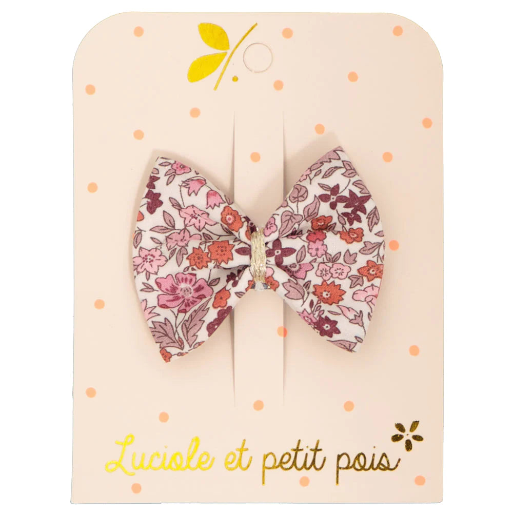 Luciole Et Petit Pois | Bowtie Hair Clip in Liberty Ava Spring