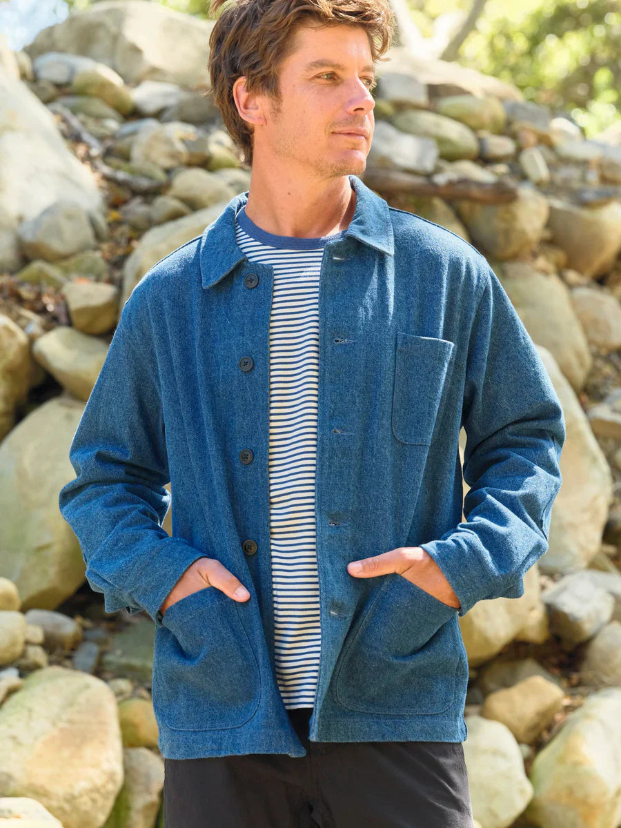 Builder Jacket in Indigo Denim