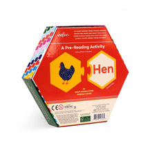 Load image into Gallery viewer, Eeboo | Simple Words Hexagon Puzzle Pairs
