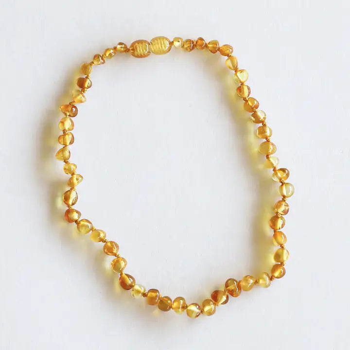 Polished Honey Baltic Sea Amber Necklace