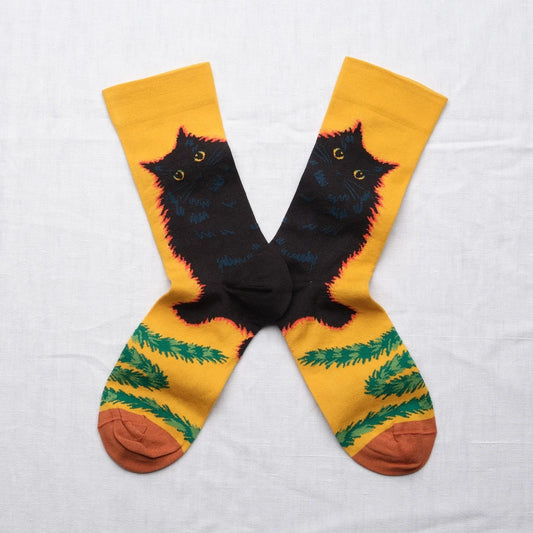 Buttercup Cat Socks