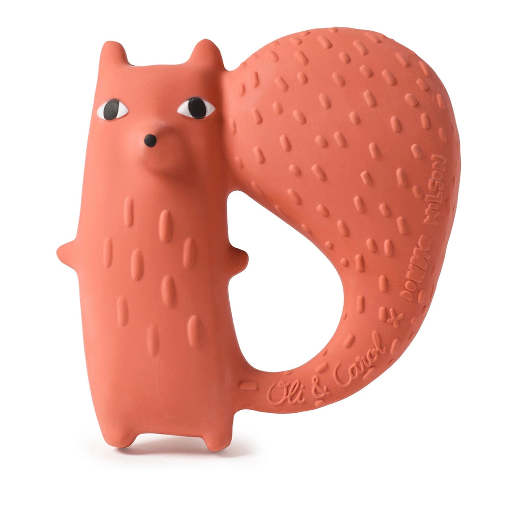 Oli & Carol x Donna Wilson | Cyril Squirrel Fox Rattle Toy