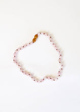 Load image into Gallery viewer, Pure Gemstone + Rose Quartz || Necklace
