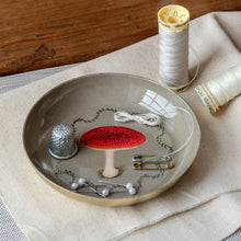 Load image into Gallery viewer, Mushroom Enamel Tray
