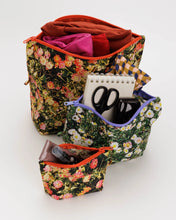 Load image into Gallery viewer, Baggu | Go Pouch Set in Photo Florals
