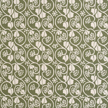 Load image into Gallery viewer, Cambridge Imprint | Small Ivy Stripe Patterned Paper, Sage Green
