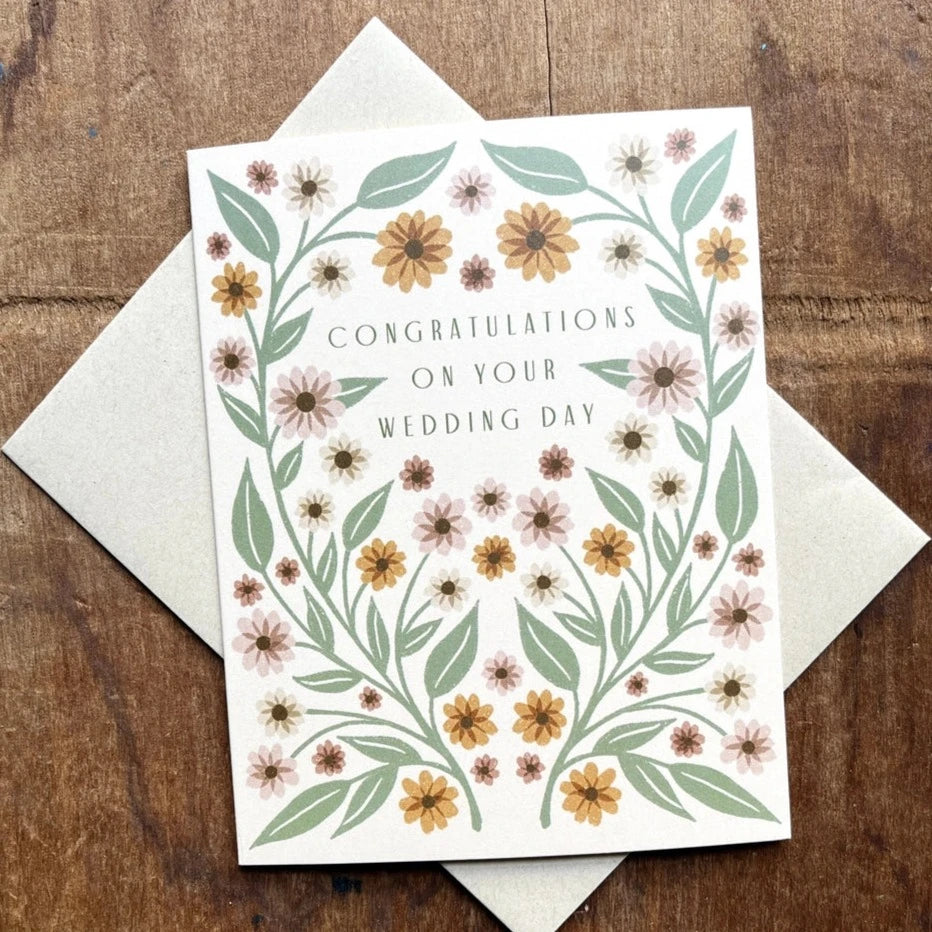 Katharine Watson | Congratulations on Your Wedding Day Offset Printed Card