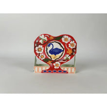 Load image into Gallery viewer, Swan and Thorn Die-Cut Card
