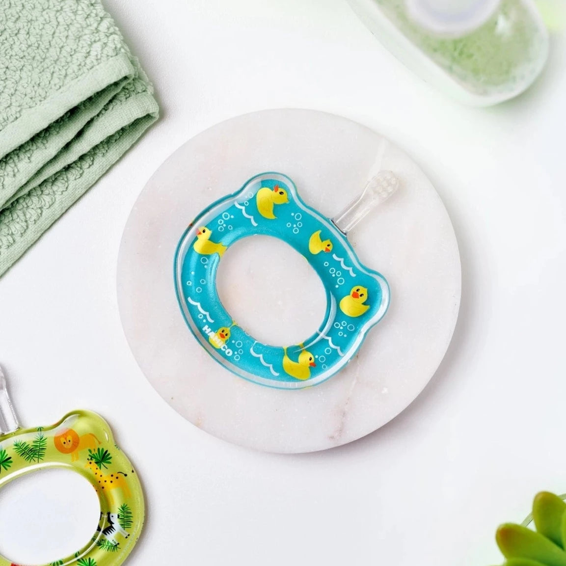 Grip Baby Toothbrush in Rubber Ducks