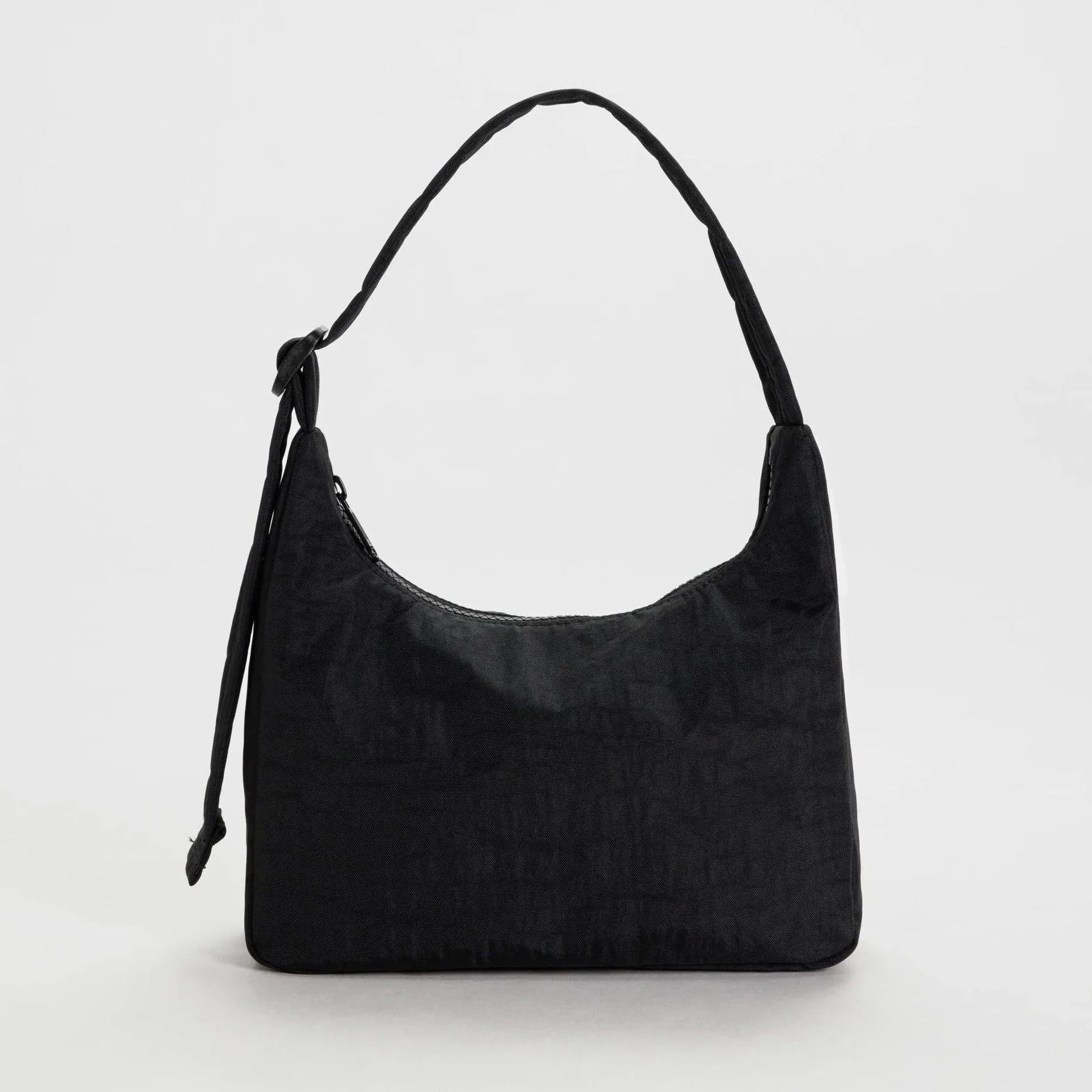 Monogram Nylon Shoulder Bag Mini Black