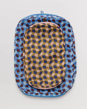 Load image into Gallery viewer, Baggu | Packing Cube Set in Wavy Gingham
