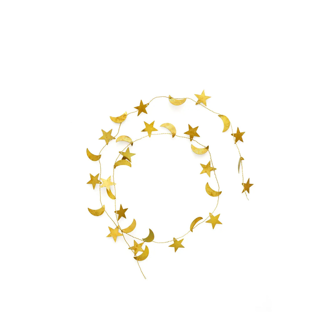 Fog Linen Work | Star Brass Garland