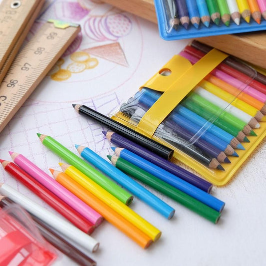 12 Mini Color Pencils in Pouch