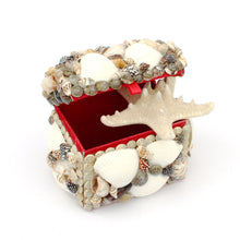 Load image into Gallery viewer, Small Seashell Treasure Chest
