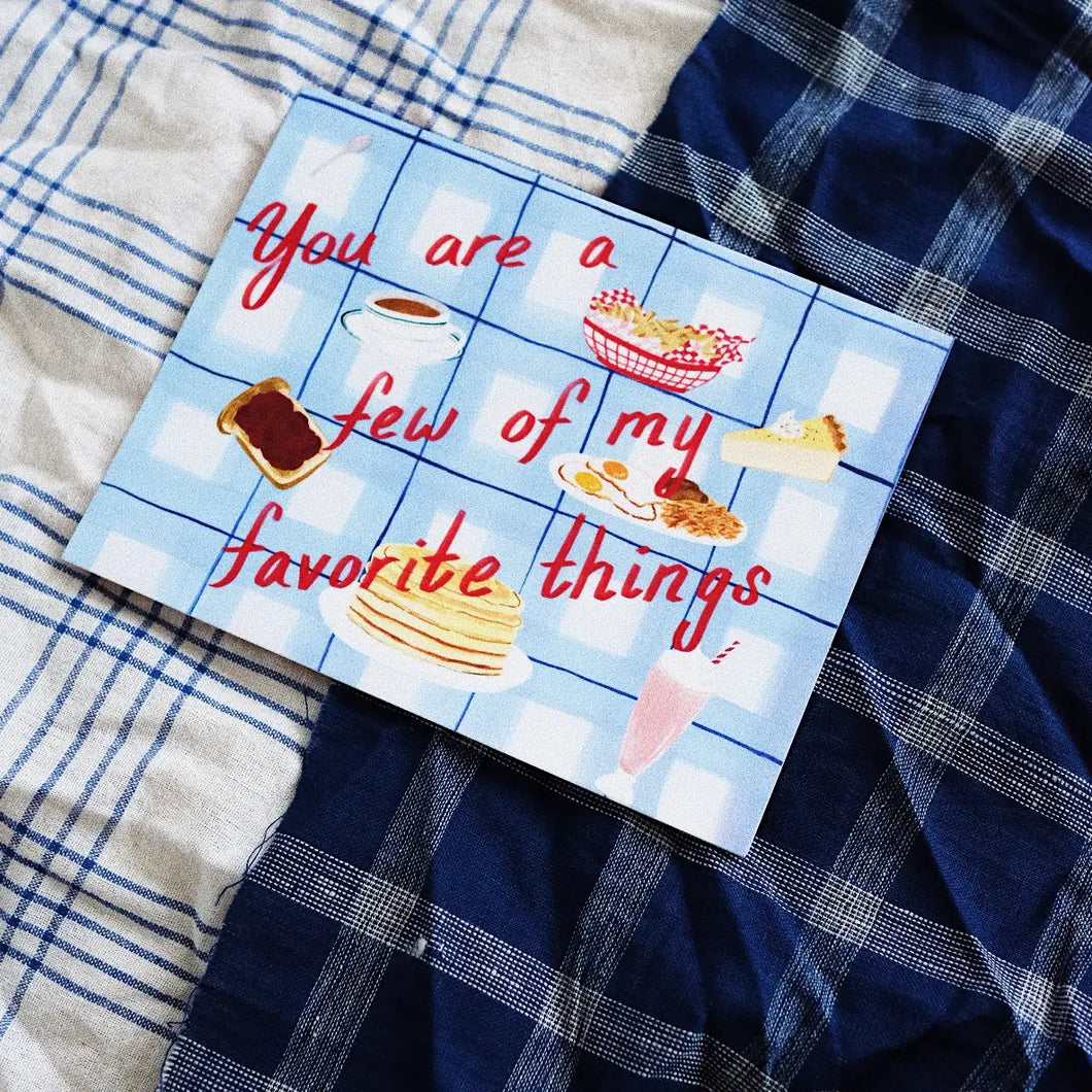 Favorite Things Card