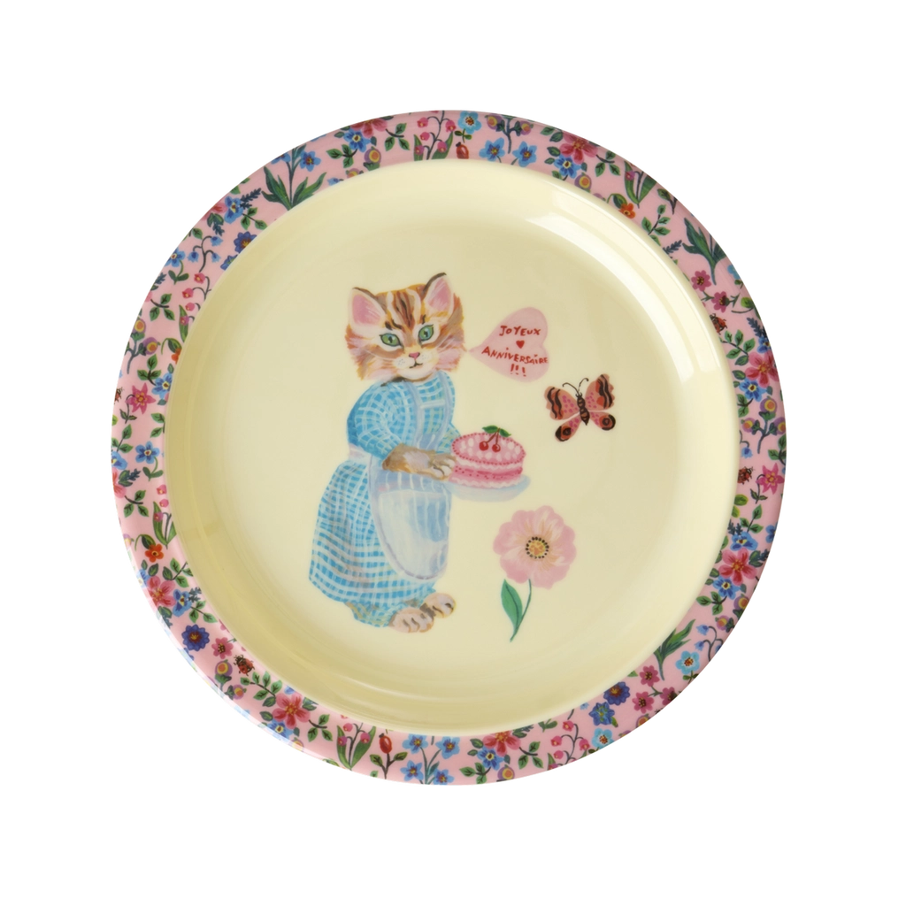 Nathalie Lété Kids Plate in Pink