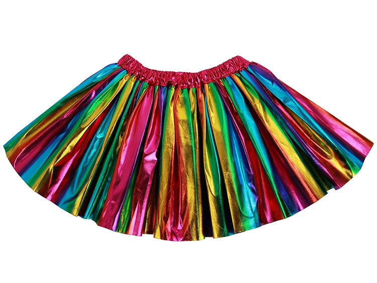 Metallic Rainbow Skirt