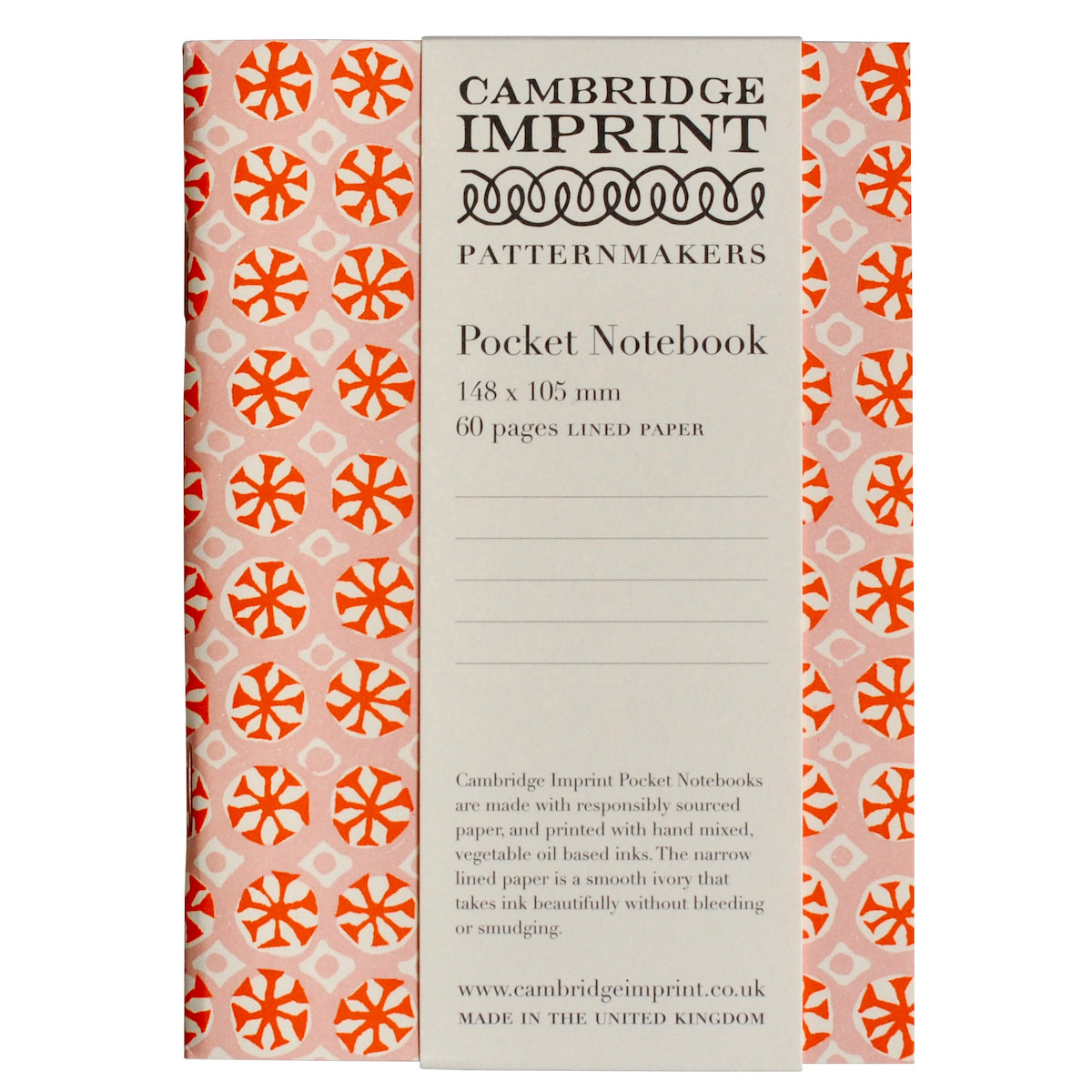 Sea Urchin Pocket Notebook in Neon