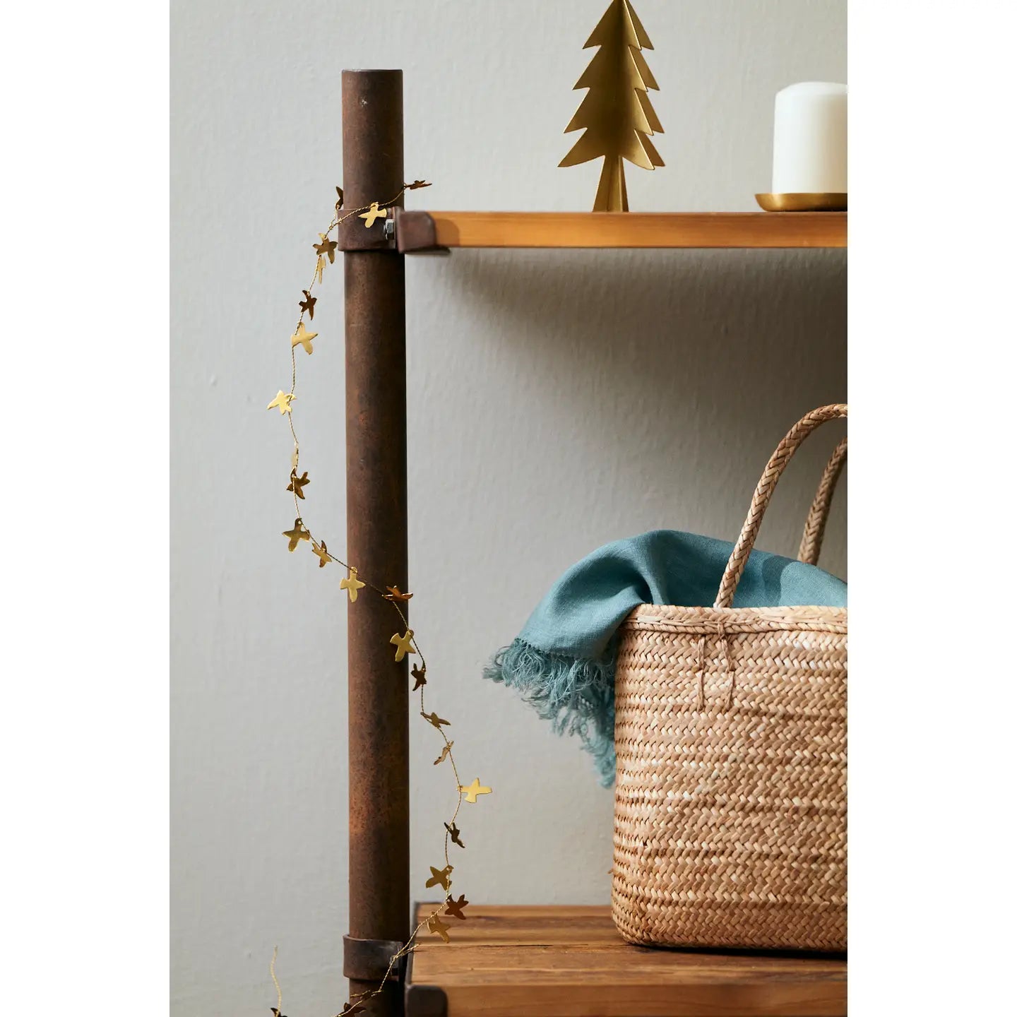 Fog Linen Work | Bird Brass Garland