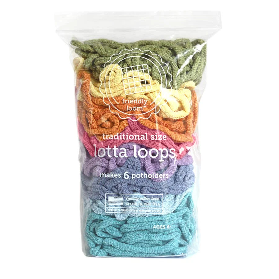 Botanicals Cotton Potholder Loops