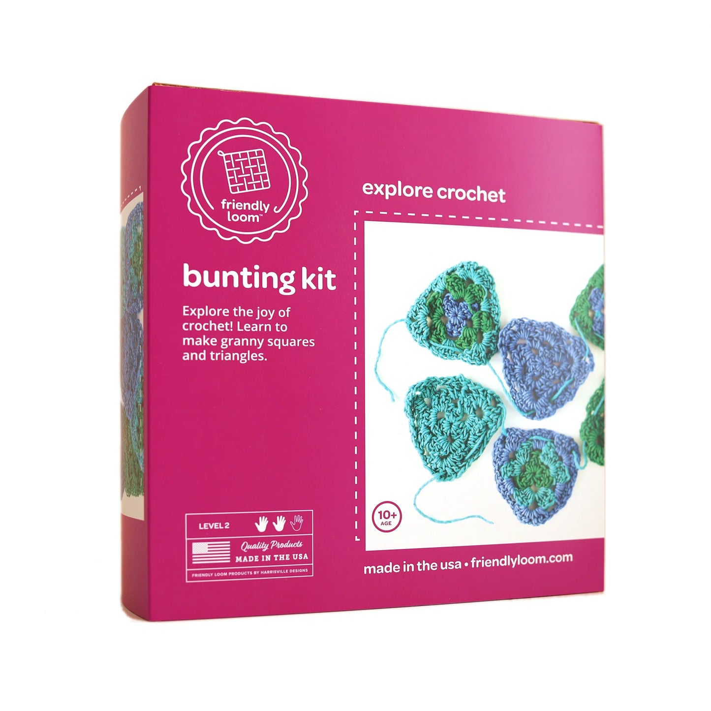 Explore Crochet | Ocean Bunting