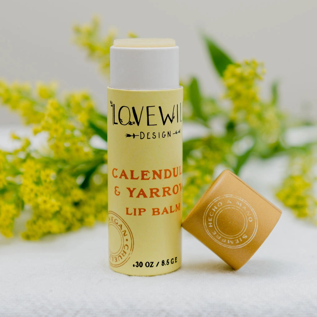Lovewild Design | Calendula & Yarrow Lip Balm