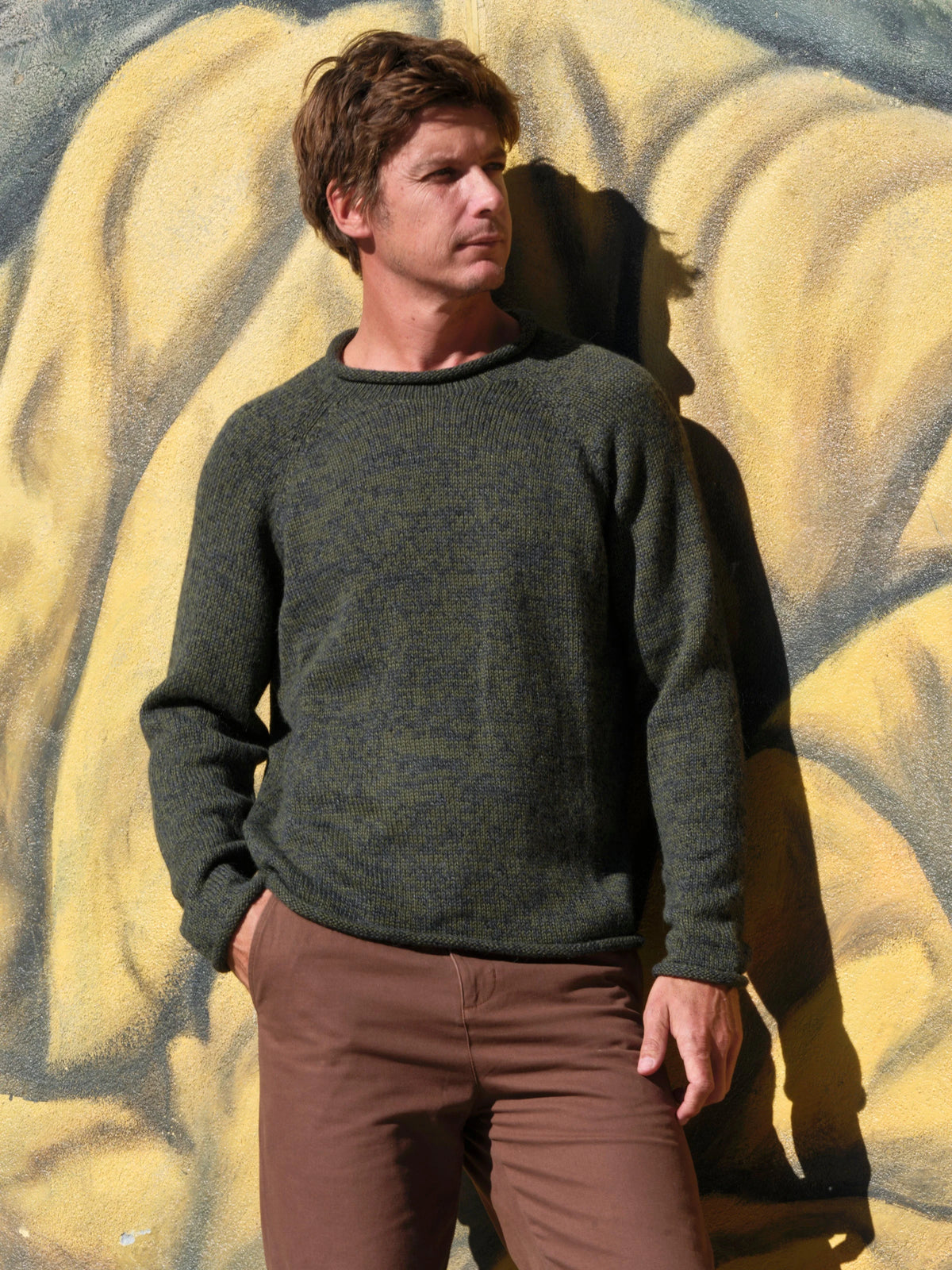 Fisherman Sweater in Darmouth
