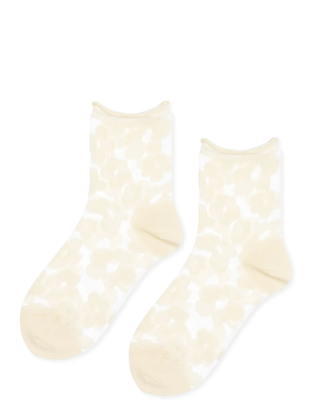 Hansel From Basel | Pop Sheer Short Crew in Snow