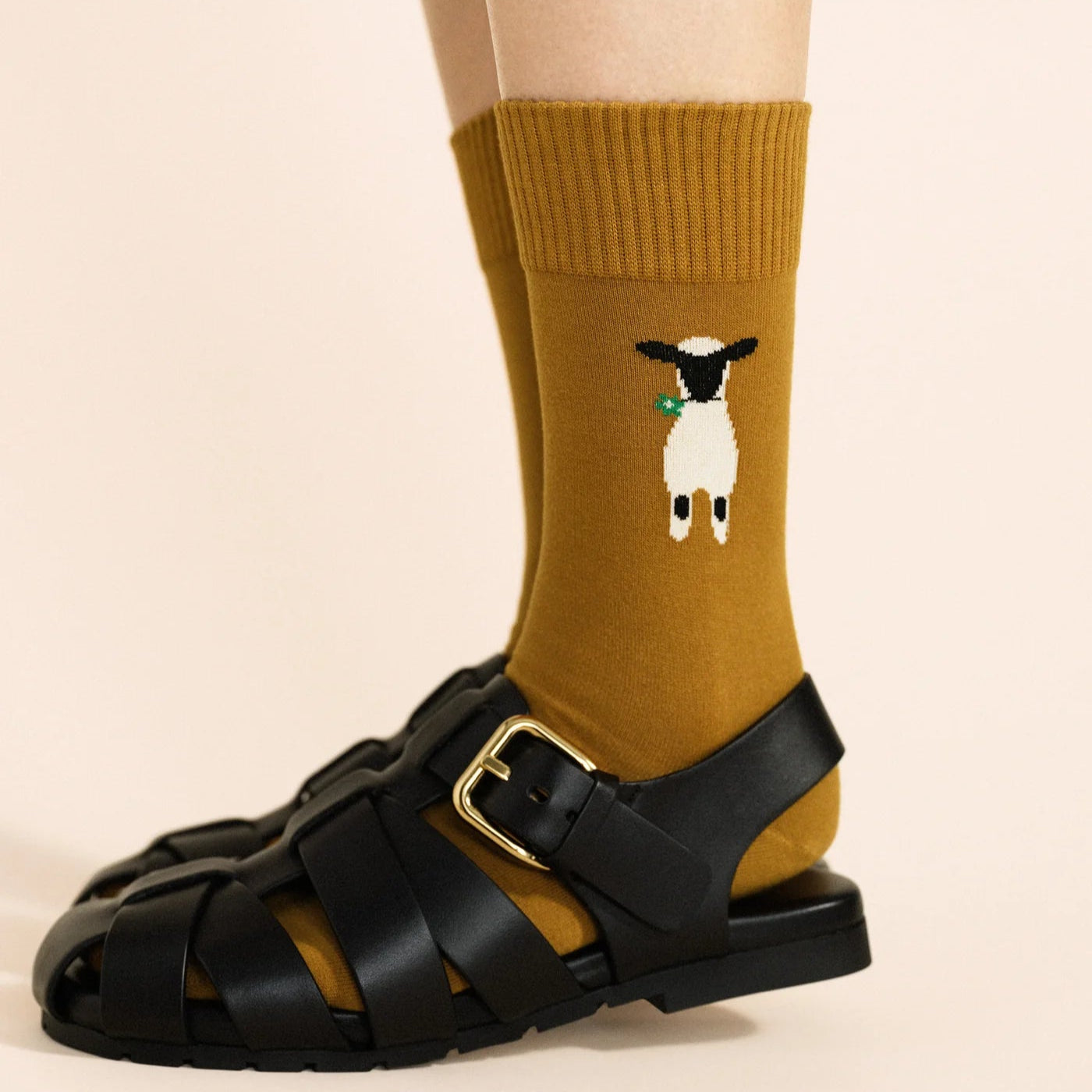 Nice to See Ewe Crew in Ochre