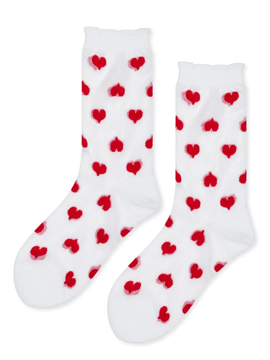 Marnie Sheer Crew in White