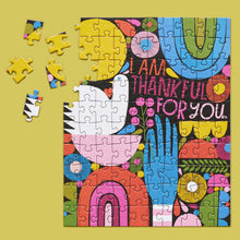 Load image into Gallery viewer, 100 Piece Mini Puzzle | Thankful For You
