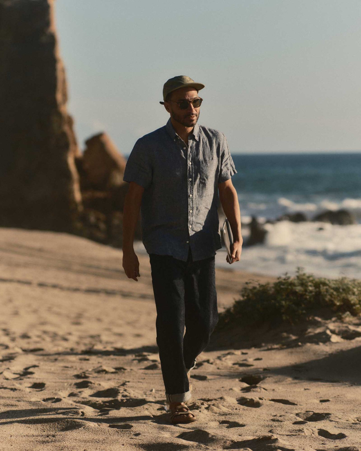 The Short Sleeve Jack in Ocean Linen