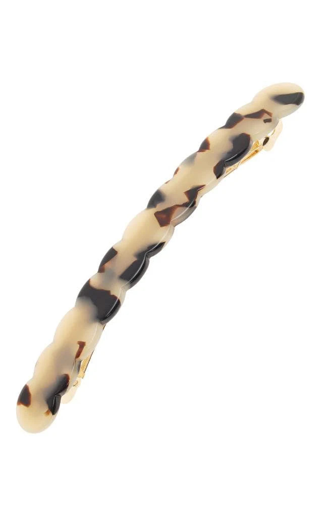 Scalloped Ivory Tokyo Skinny Barrette