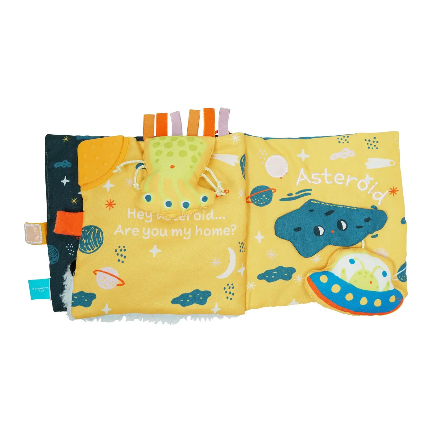 Manhattan Toy | Little Rocket Finds Home Soft Book