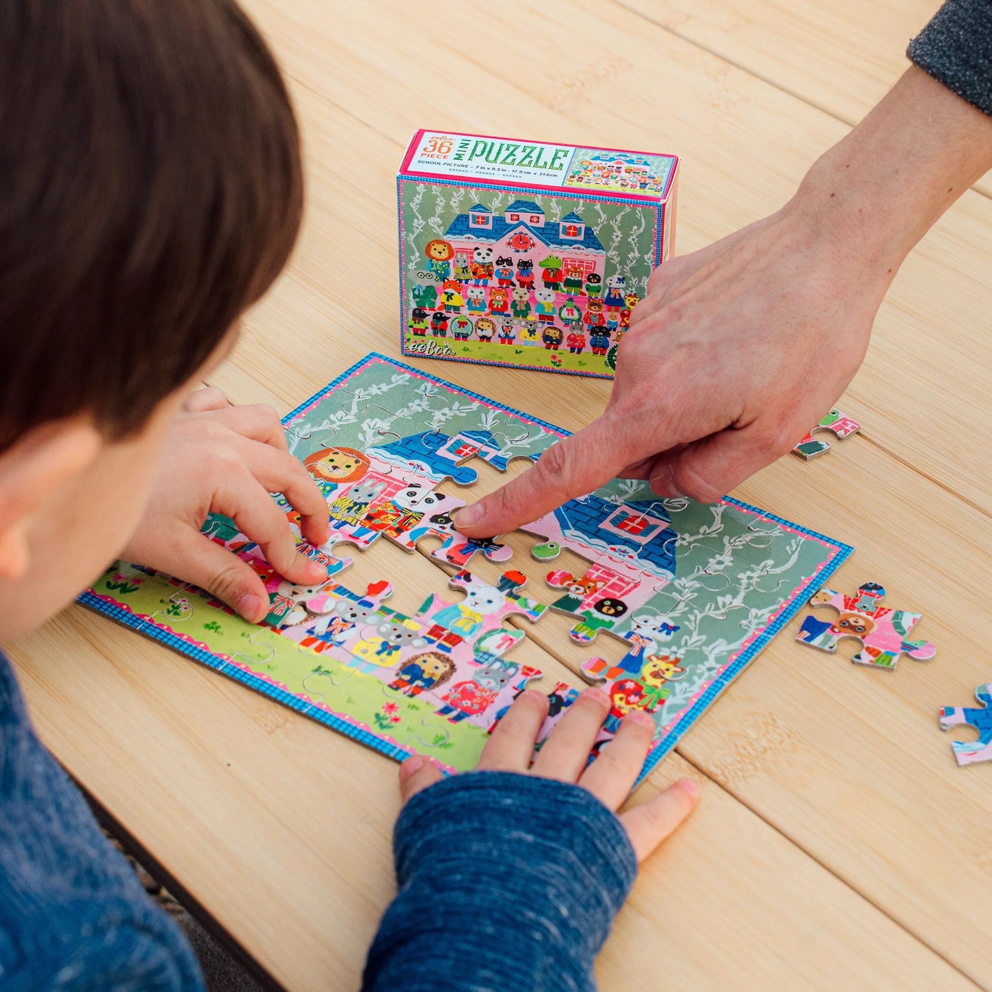 Eeboo | Yumi's Mini 36 Piece Puzzles
